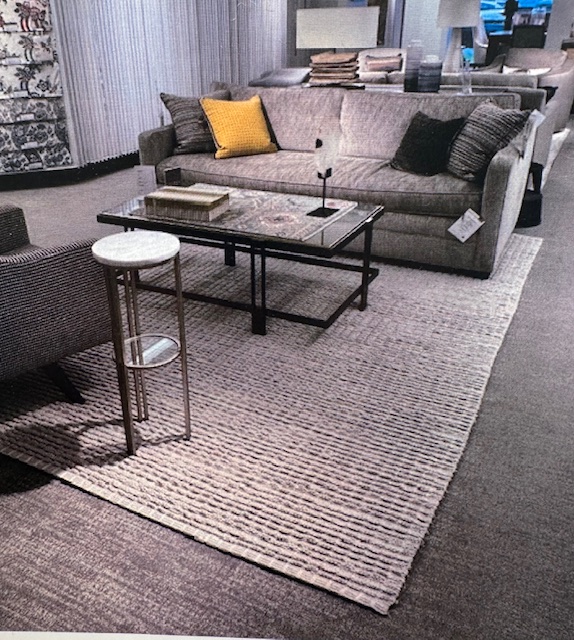 8 X 10 carpet - 'Hatscord-Cloud'