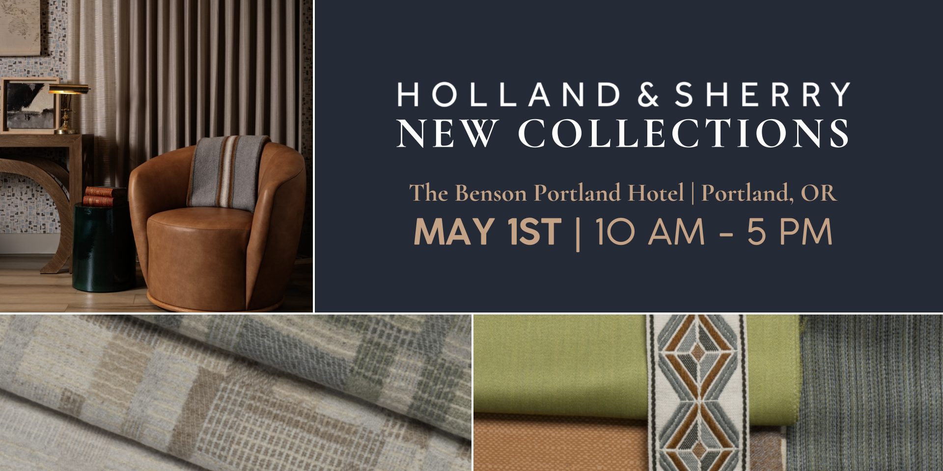 Holland & Sherry Portland Event Header