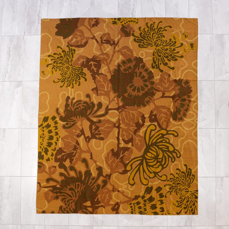 8’x10’ Floral Needlepoint Rug