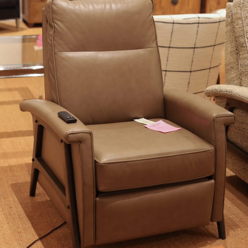 Motorized Leather Recliner