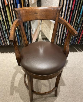 AlderCo 1008C Swivel Barstool