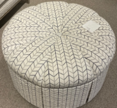Patricia Edwards Monaco Ottoman